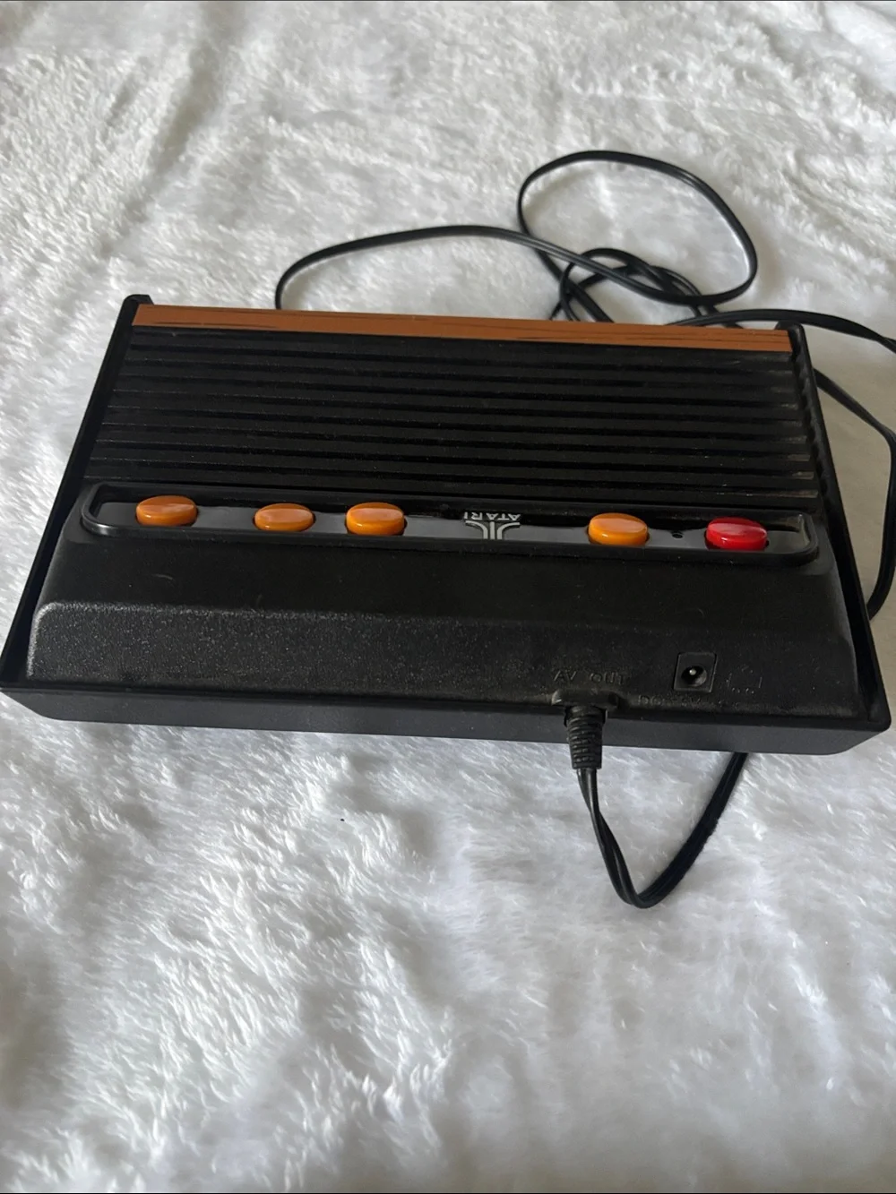 Atari Flashback Classic Console - Black with Orange Buttons